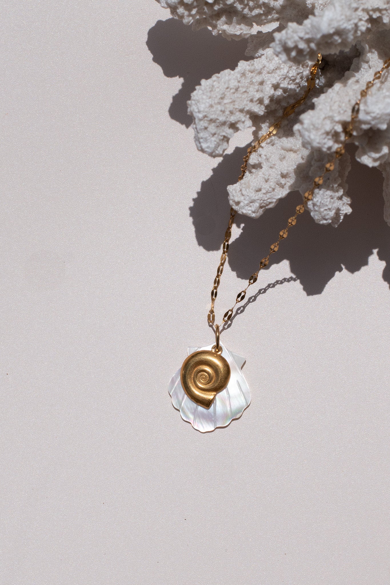 Opalescent Pendant Necklace