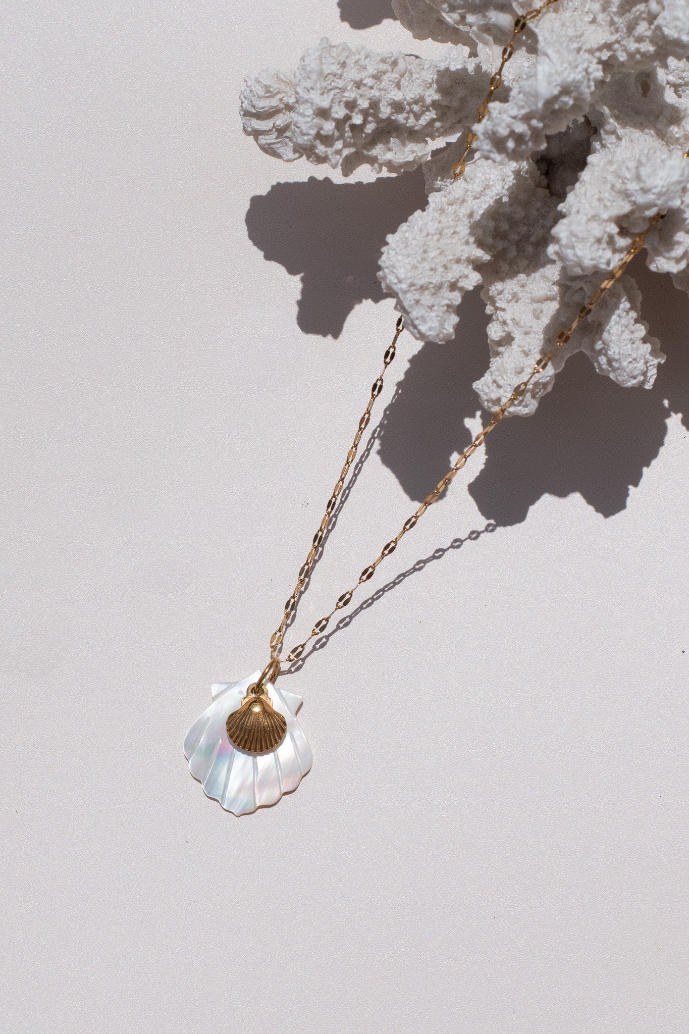 Opalescent Pendant Necklace