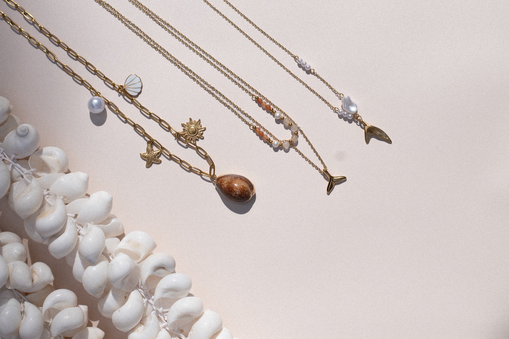 Leia Mermaid Tail Necklace