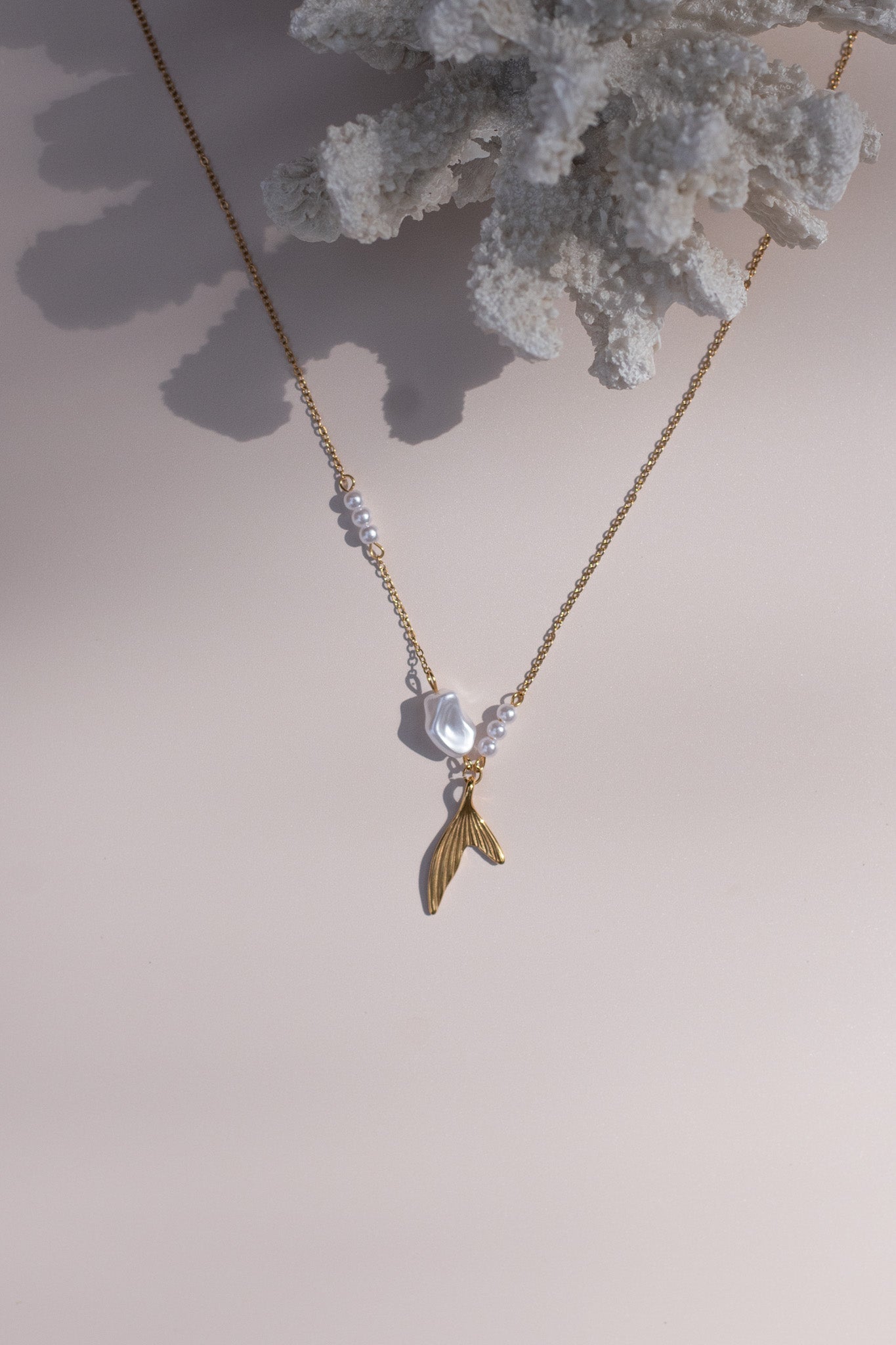 Leia Mermaid Tail Necklace